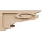 Ekena Millwork 7"W x 14"D x 7"H Wide Scroll Rough Cedar Woodgrain TimberThane Corbel, Primed Tan CORUR07X14X07SCRRCPR - alternate 5